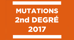 dates des résultats de mutations 2017