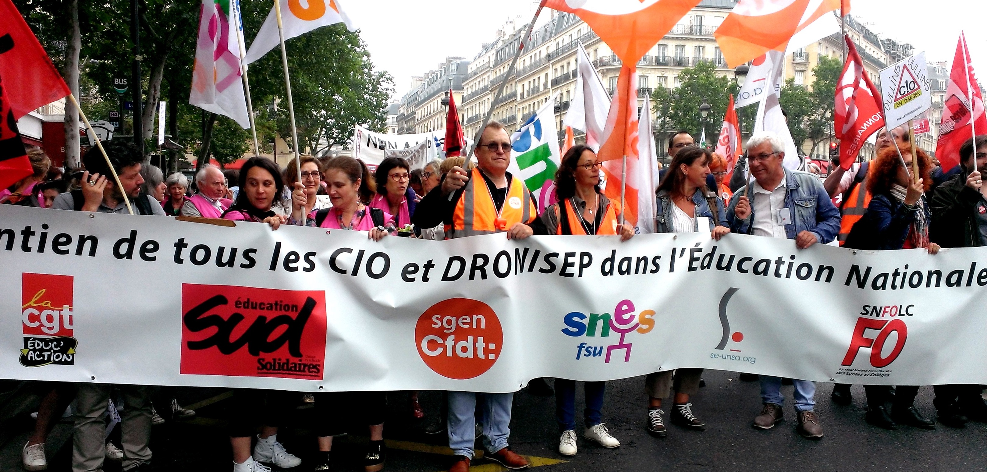 Manif Paris Sgen Cfdt Orl Ans Tours