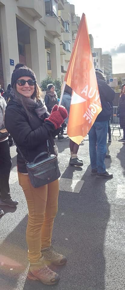 Manif 18 6 SGEN CFDT Auvergne