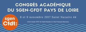 congrès académque de Saint Nazaire