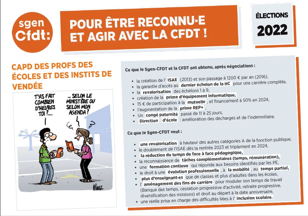 Capd Vendee SGEN CFDT Pays De Loire