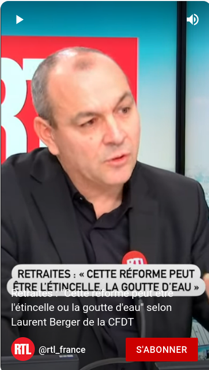 Retraite L berger SGEN CFDT Académie de Créteil