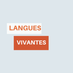 Langues vivantes