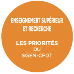 reforme premier cycle priorites Sgen-CFDT