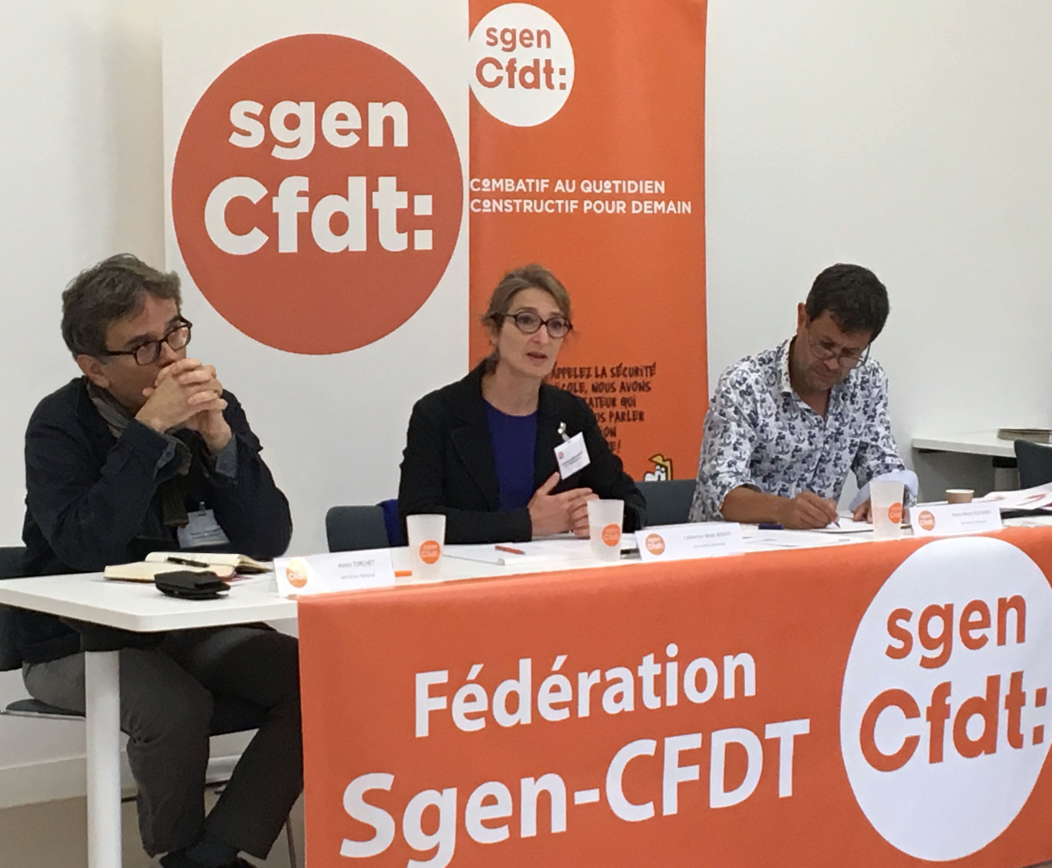 10 Septembre 19 La Conference De Presse De Rentree Du Sgen Cfdt Federation Sgen Cfdt