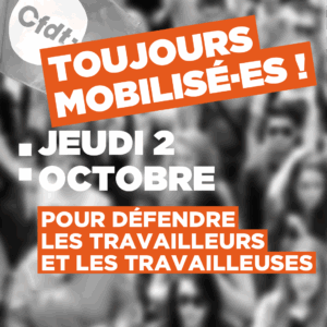 Mobilisation le 02 octobre