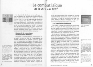 petite histoire du Sgen