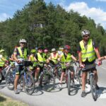 Sortie vélo organisée par lUSEP et des enseignant.es