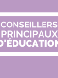 Conseillers principaux d'éducation - CPE