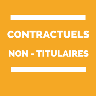 contractuels - non titulaires