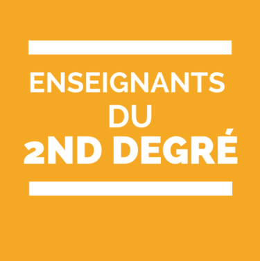 Enseignants du second degré