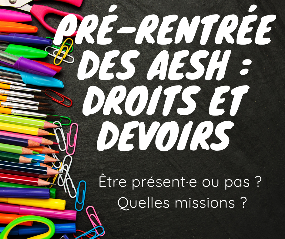 pré-rentrée Aesh