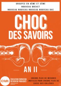 illustration choc des savoirs an II