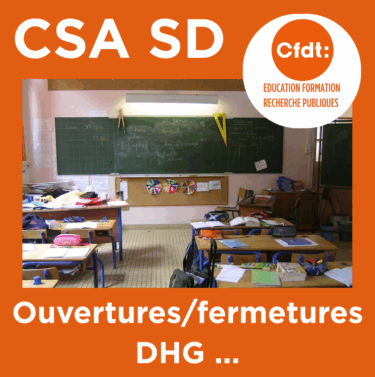 CSA SD Second degré