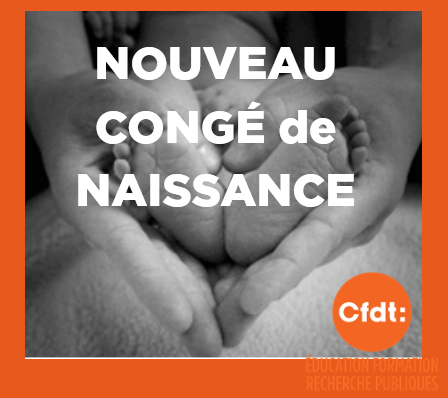 Nouveau congé naissance