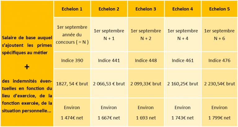 Salaire Des Enseignants : Quel Salaire Cette Année Et Quelle évolution