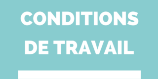 conditions de travail