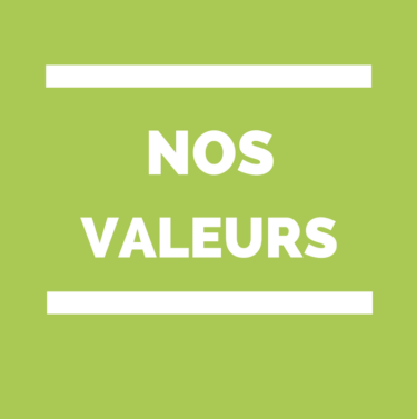 Nos valeurs
