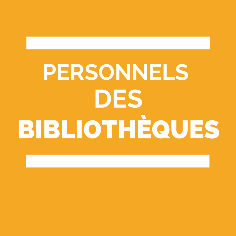 personnels des bibliothèques