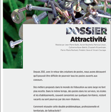 Dossier attractivité des métiers