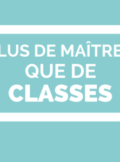 Plus de maitres que de classes