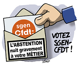 Votez Sgen-CFDT !