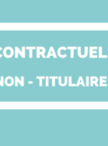 Contractuels - non titulaires