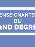 enseignants du second degré