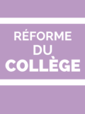 Réforme du collège