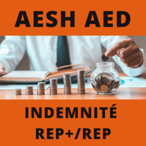 AESH AED indemnité REP+/REP