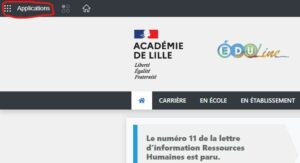 Registre Santé et Sécurité au Travail dématérialisé de l'académie de Lille