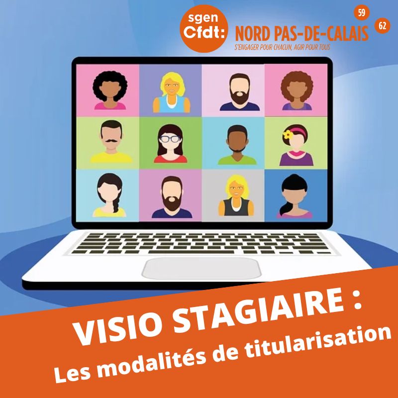 Visio Les Modalités De Titularisation - SGEN-CFDT Nord-Pas-de-Calais