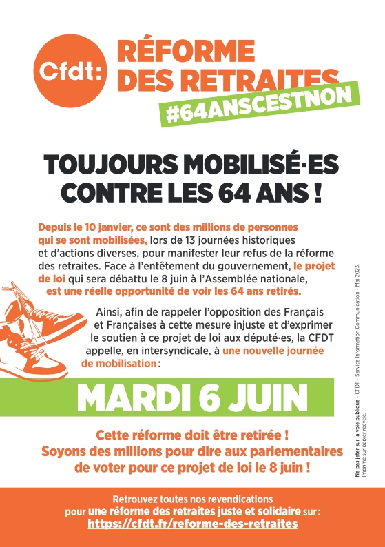 Manifestons Le Juin Pour Dire Ans C Est Toujours Non Sgen Cfdt Nord Pas De Calais