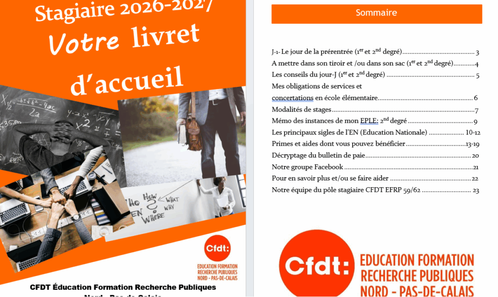 Lauréats des concours 2026 : Affectation des stagiaires 2d degré ...