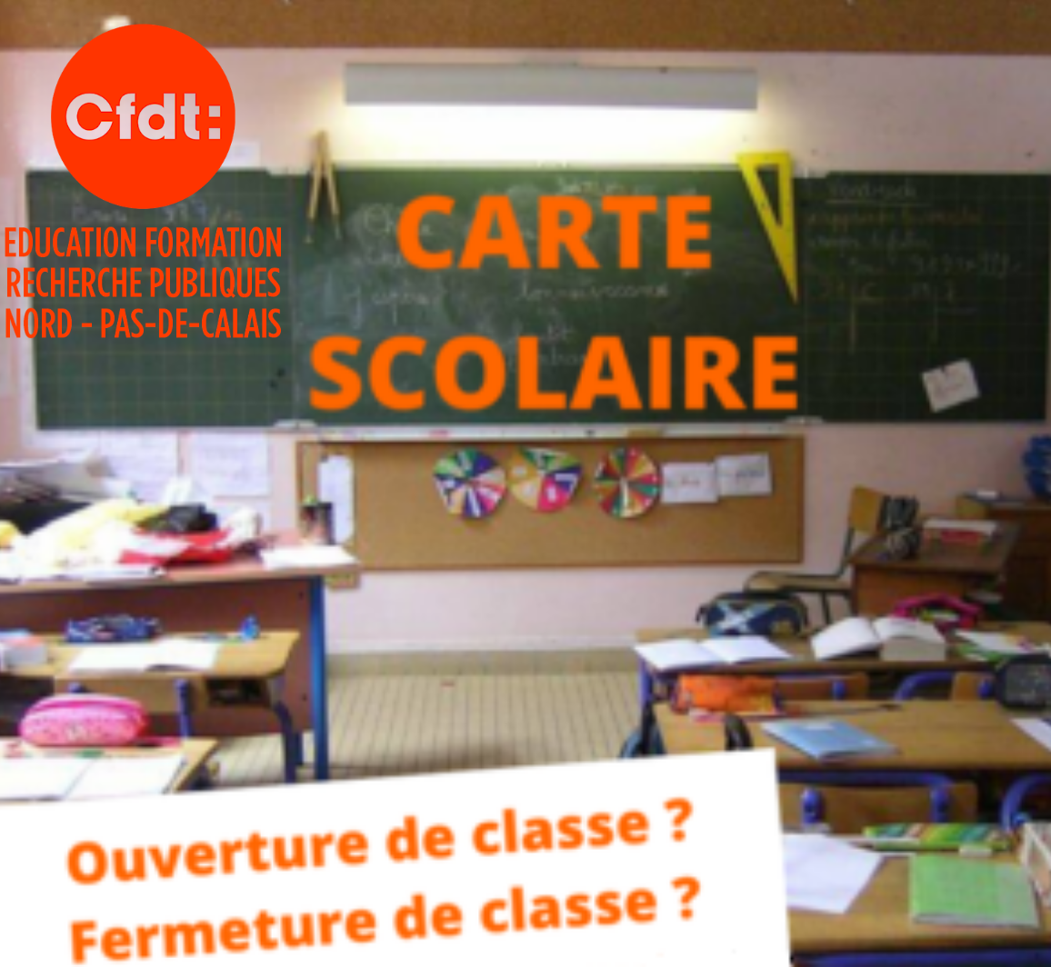 carte scolaire 1D 2026