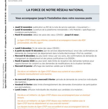 mouvement interdépartemental PE