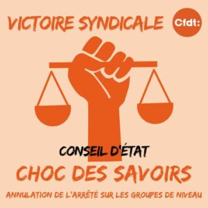 groupes de niveau conseil d'Etat