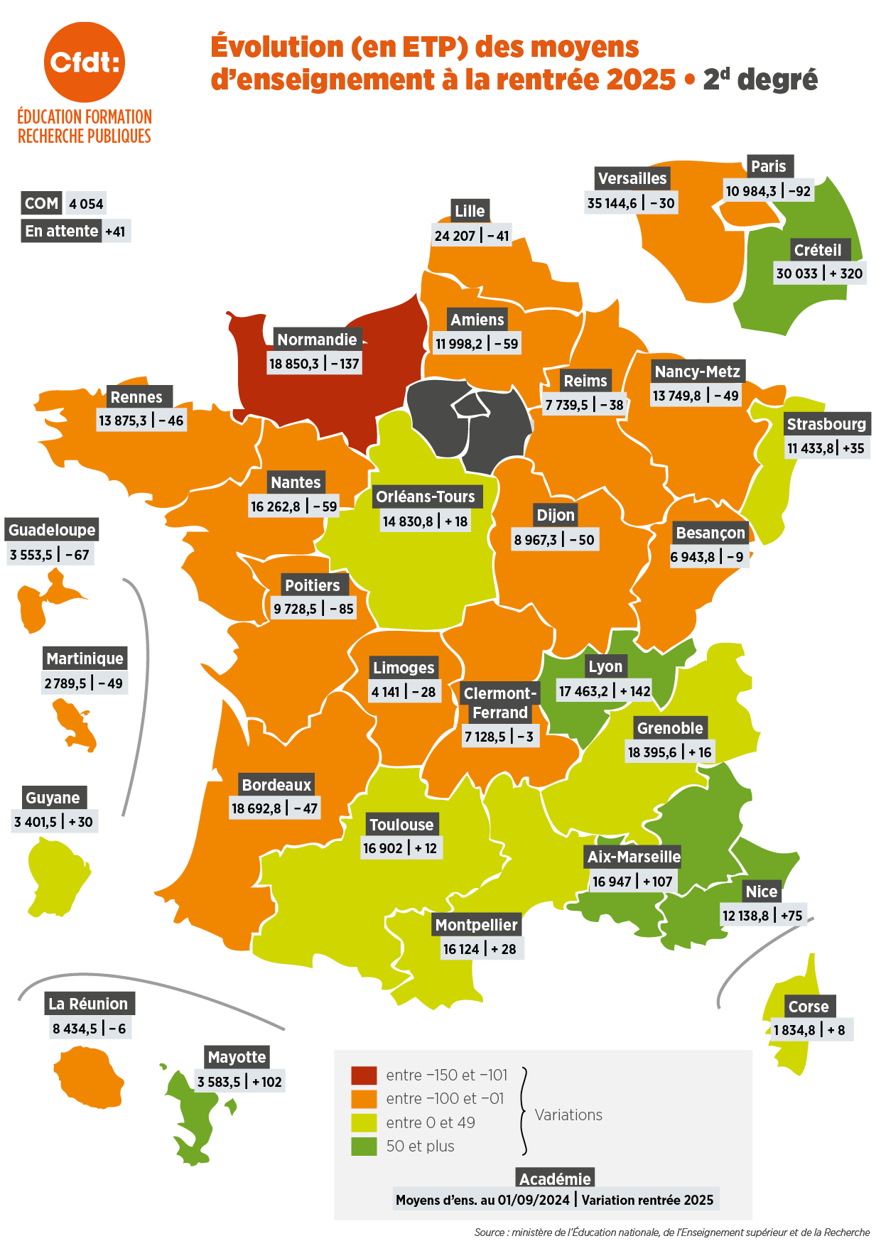 La rentrée 2025 dans l'Académie de Strasbourg