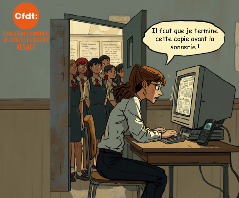 PLP : dématérialisation des examens, zéro temps de correction — la CFDT dit non !