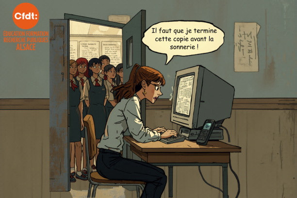 Correction des copies d'examens sans temps dédié, c'est non !
