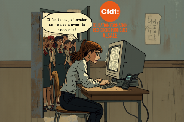 PLP : dématérialisation des examens, zéro temps de correction — la CFDT dit non !