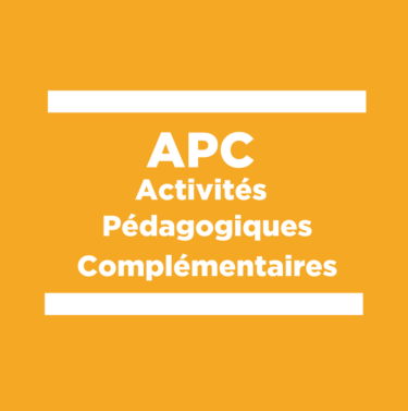 APC Activités pédagogiques complémentaires