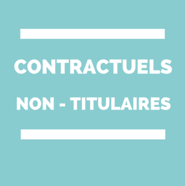 Contractuels - non titluaires