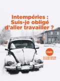 suis-je obligé d’aller travailler en cas de neige
