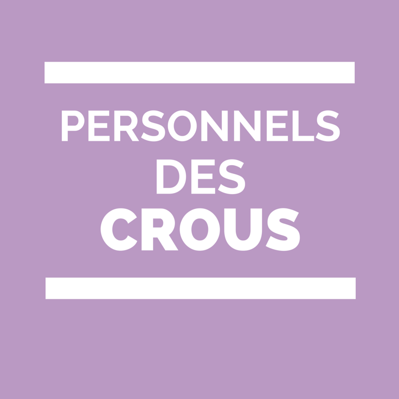 personnels des CROUS