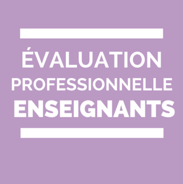 évaluation professionnelle des enseignants