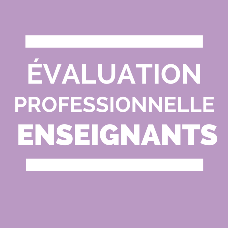 évaluation professionnelle des enseignants