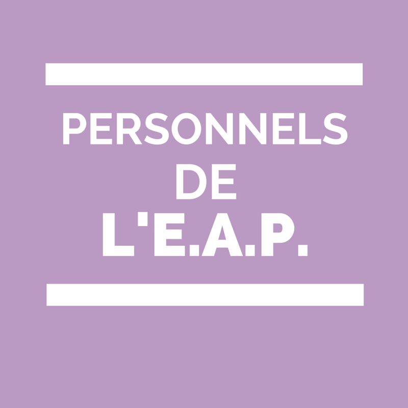 personnels de l'EAP