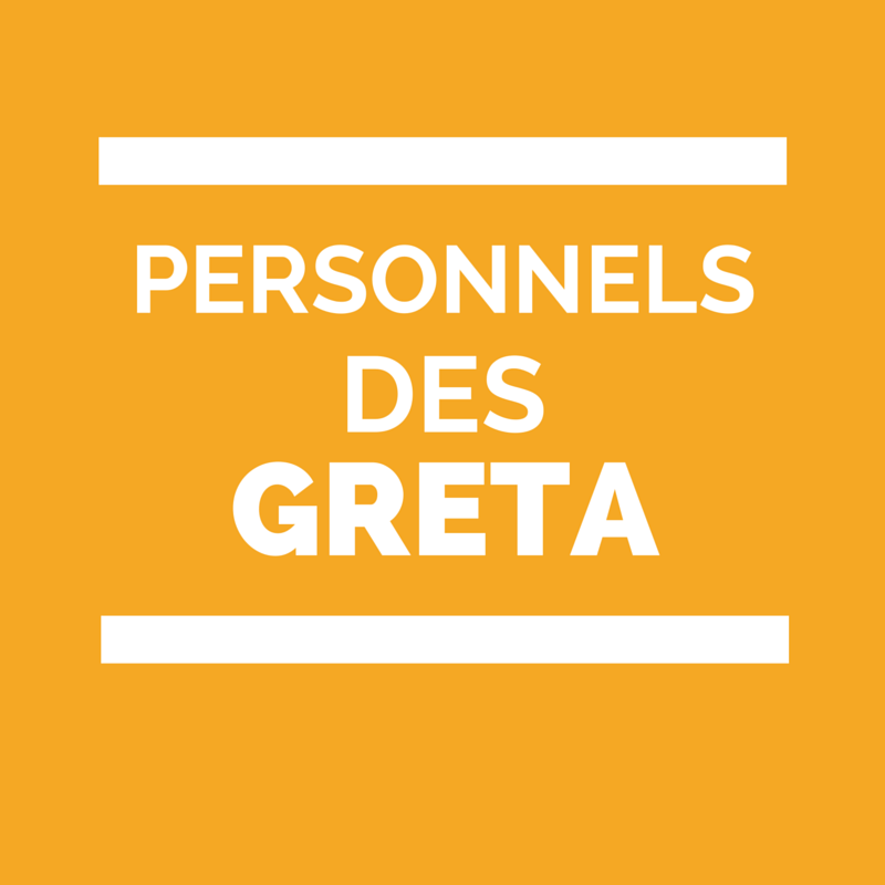 Personnels des GRETA