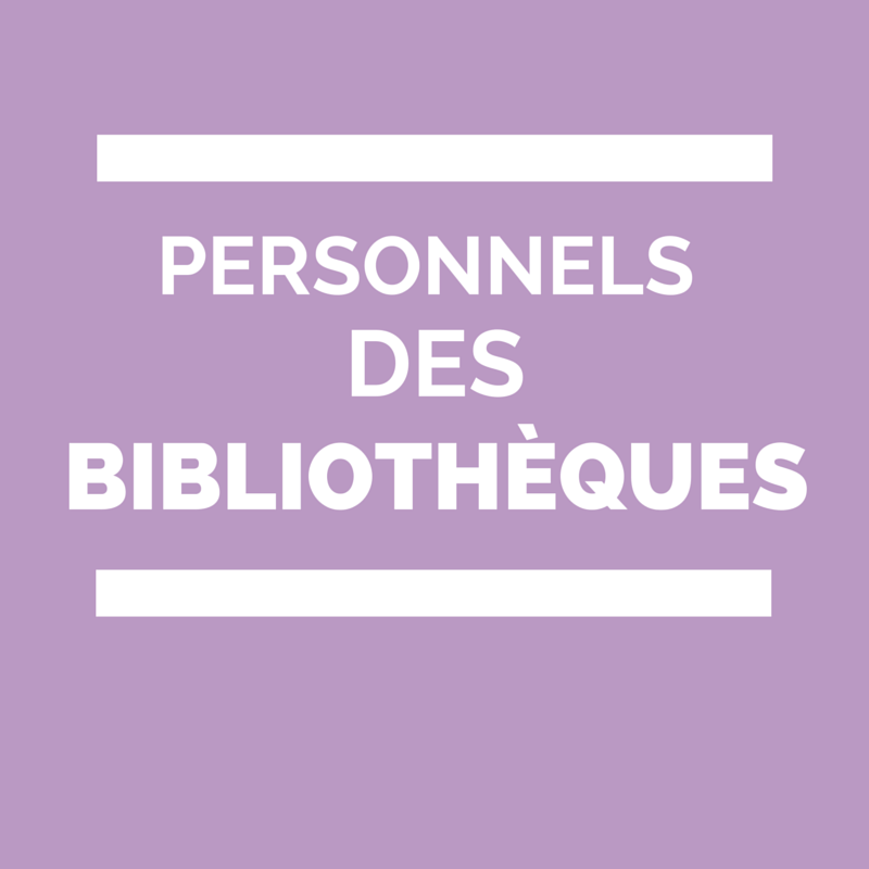 personnels des bibliotèques